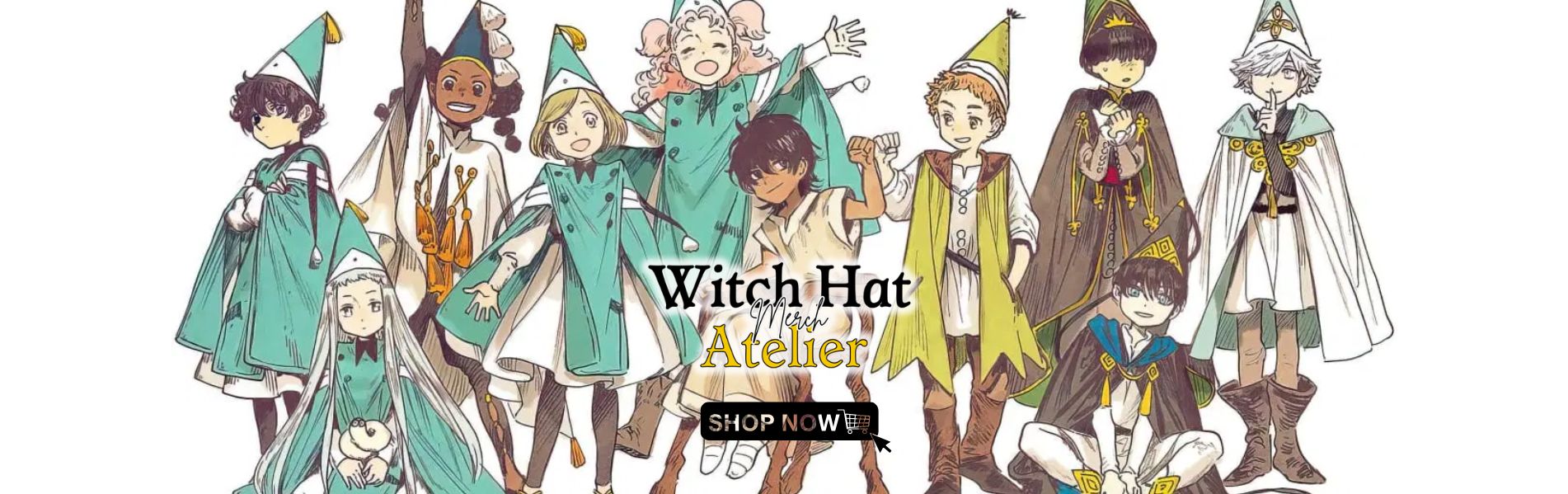 Witch Hat Atelier Merch Banner