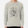 ssrcolightweight sweatshirtmensoatmeal heatherfrontsquare productx1000 bgf8f8f8 28 - Witch Hat Atelier Merch