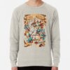 ssrcolightweight sweatshirtmensoatmeal heatherfrontsquare productx1000 bgf8f8f8 7 - Witch Hat Atelier Merch