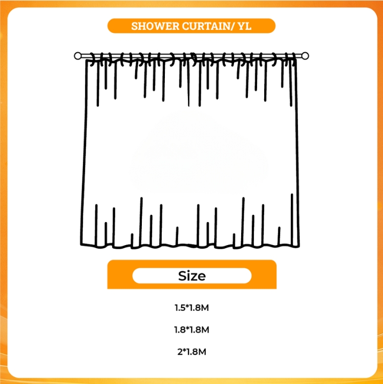 3D shower curtain - Witch Hat Atelier Merch