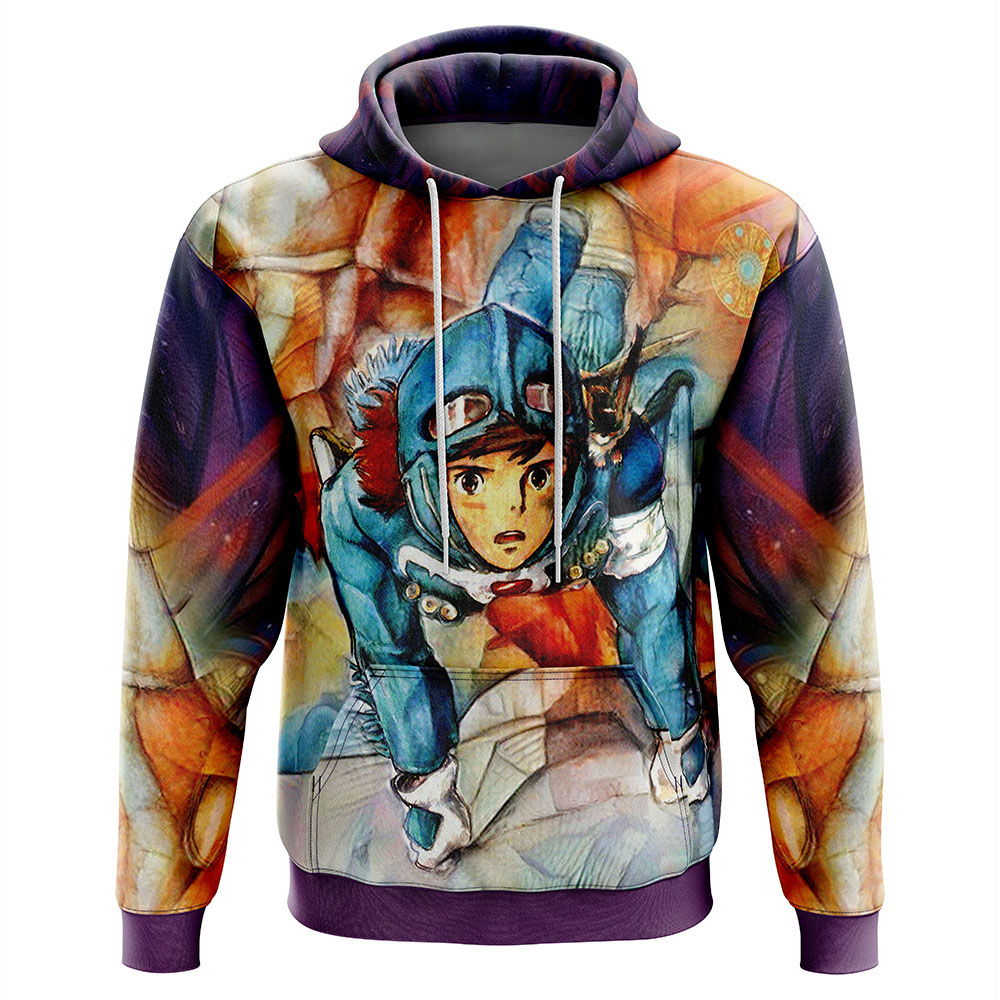 trippy nausicaa of the valley of the wind studio ghibli hoodiezdsjw - Witch Hat Atelier Merch